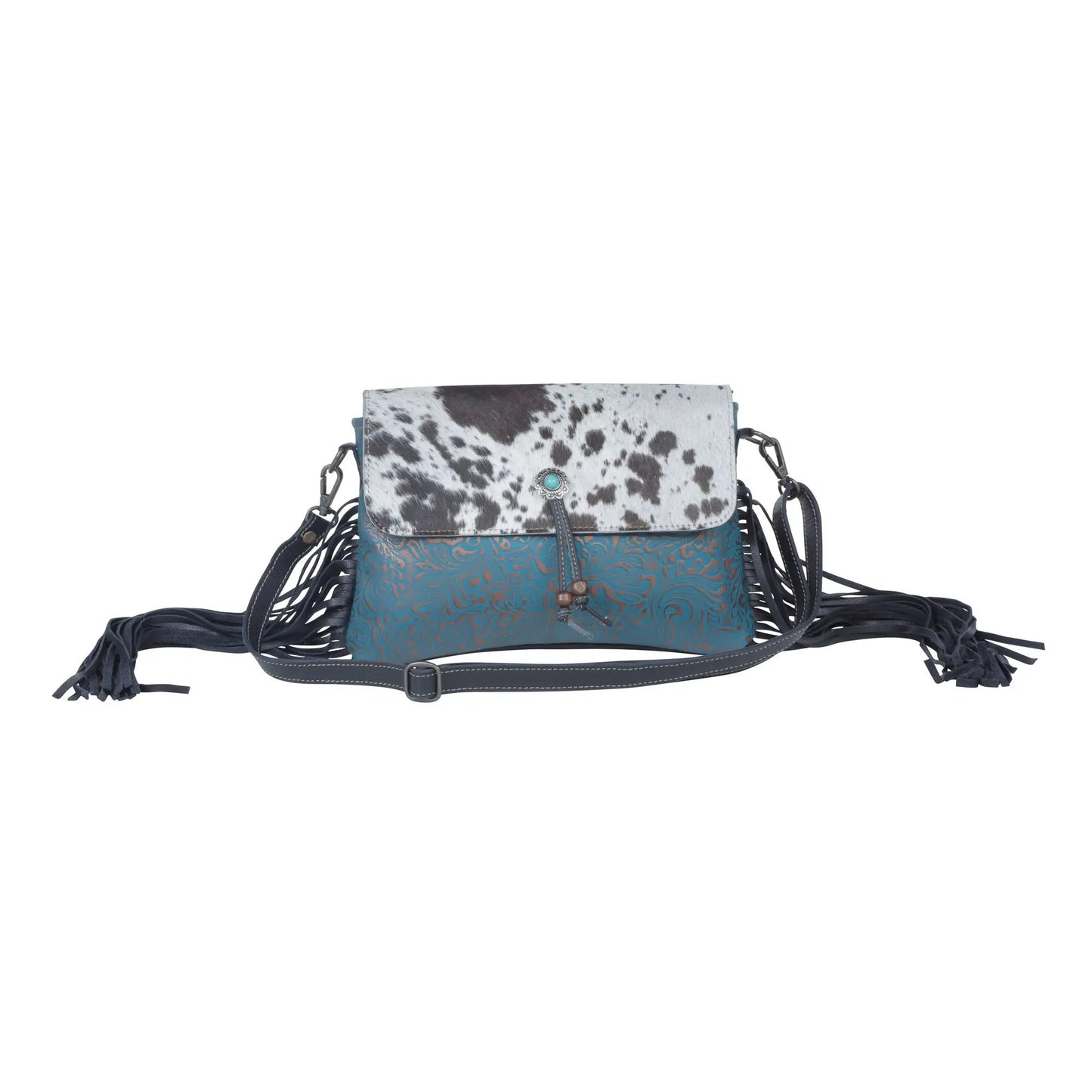 Myra Bag Rococo Leather & Hairon Bag - Handbags Myra Bag