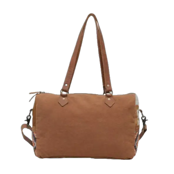 Myra Bag Myra Bag Ladies Aztec Brown Mini Duffle Bag S-5638 - Gym Duffel Bags