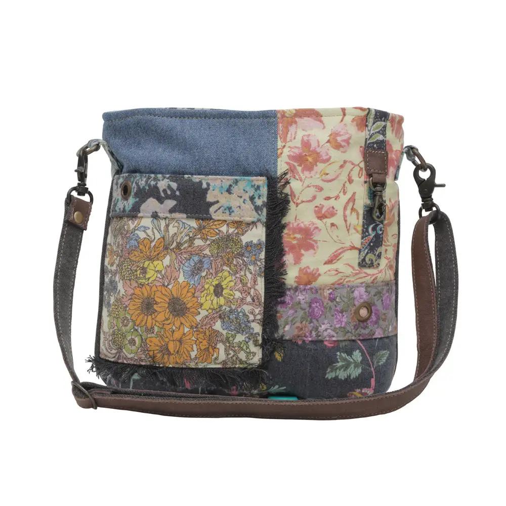 Myra Bag Le Fleur Blu Shoulder Bag - Handbags Myra Bag