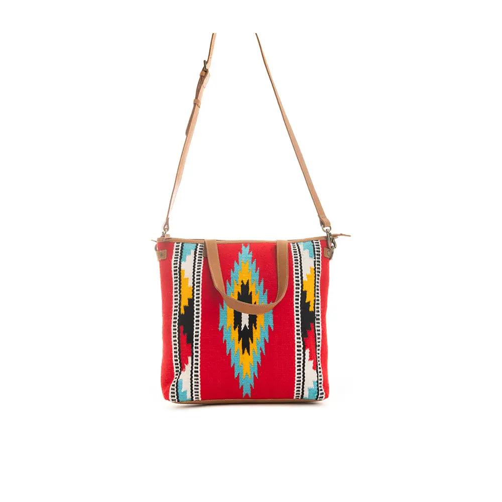 Myra Bag Blazing Serape Tote Bag - Handbags Myra Bag
