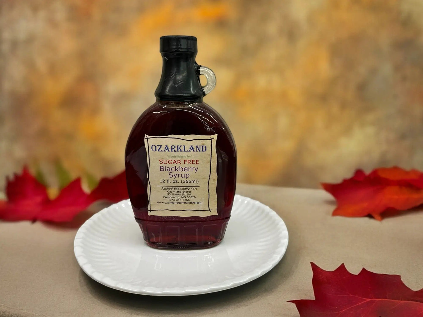 Ozarkland Sugar-Free Blackberry Syrup - Food Items Syrup