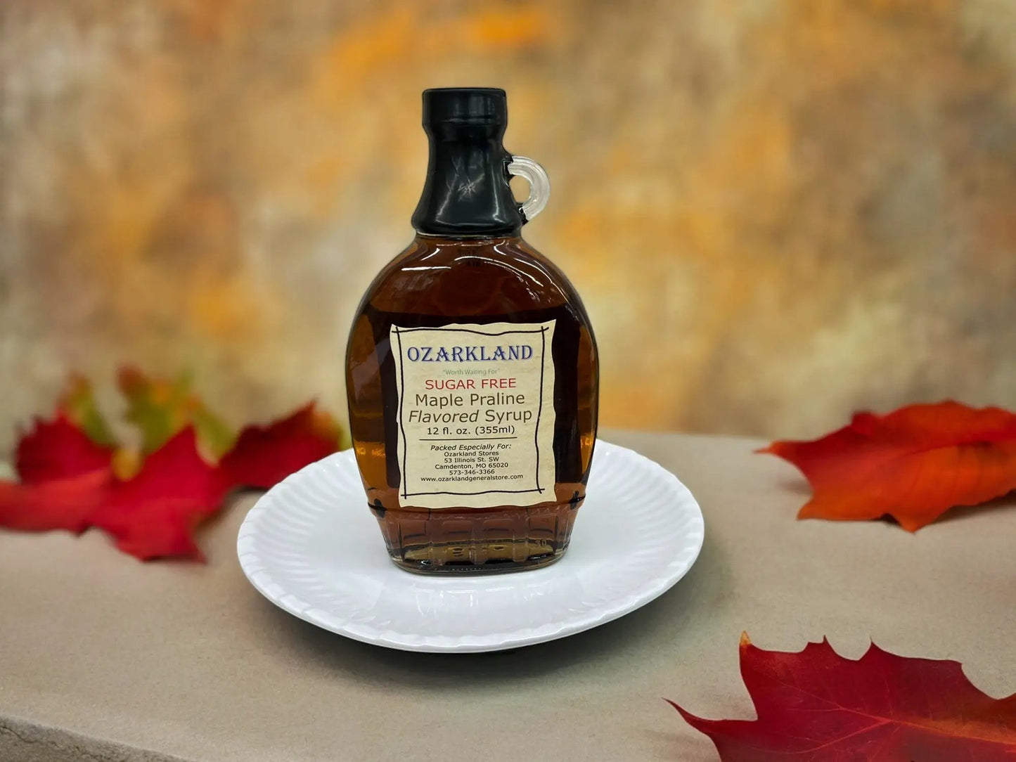 Ozarkland Sugar-Free Maple Praline Syrup - Food Items Syrup
