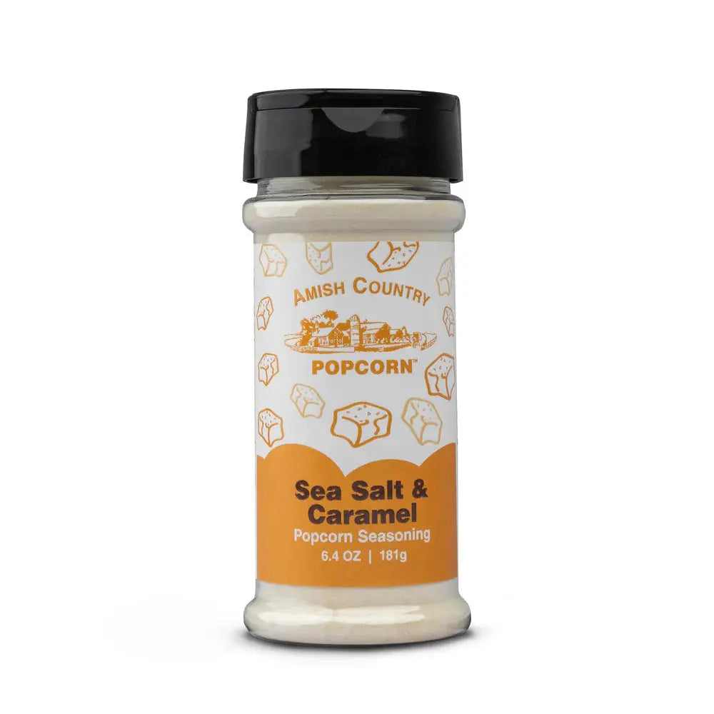 AMISH COUNTRY POPCORN Sea Salt Caramel Popcorn Seasoning - Popcorn Popcorn Seasoning