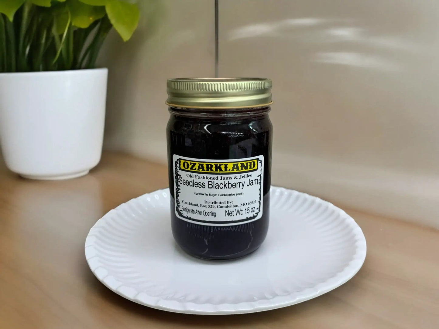 Ozarkland Seedless Blackberry Jam - Jams & Jellies Jam