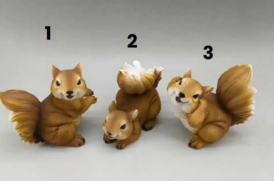 MayRich Company Resin Figurine Squirrel - Figurines General Decor
