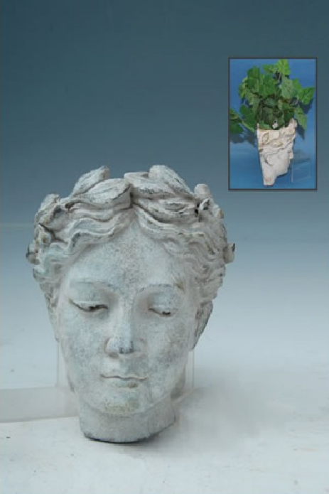 WALL LADY HEAD Pot / Planter