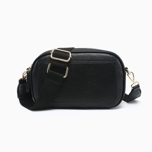 Sky Dual Zip Crossbody with Slip Pocket