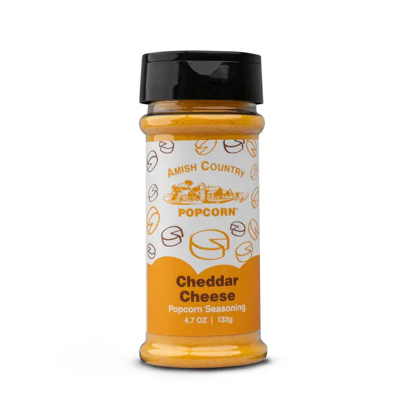 AMISH COUNTRY POPCORN Cheddar Cheese Popcorn Seasoning - Popcorn Popcorn Seasoning