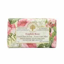 AUSTRALIAN NATL SOAPWORKS ENGLISH ROSE SOAP - Bar Soap Bar Soap