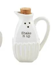 Mud Pie SHAKE IT S/P SHAKER - Salt Shakers Kitchen Accessories