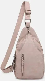 Jen & Co LLC Nikki Dual Compartment Sling Pack Bag - Cross Body Bags