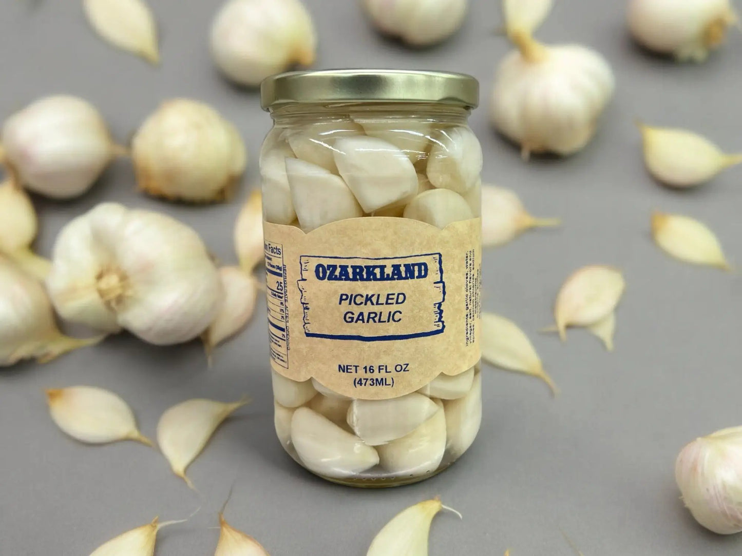 Ozarkland Pickled Garlic - Food, Beverages & Tobacco Garlic