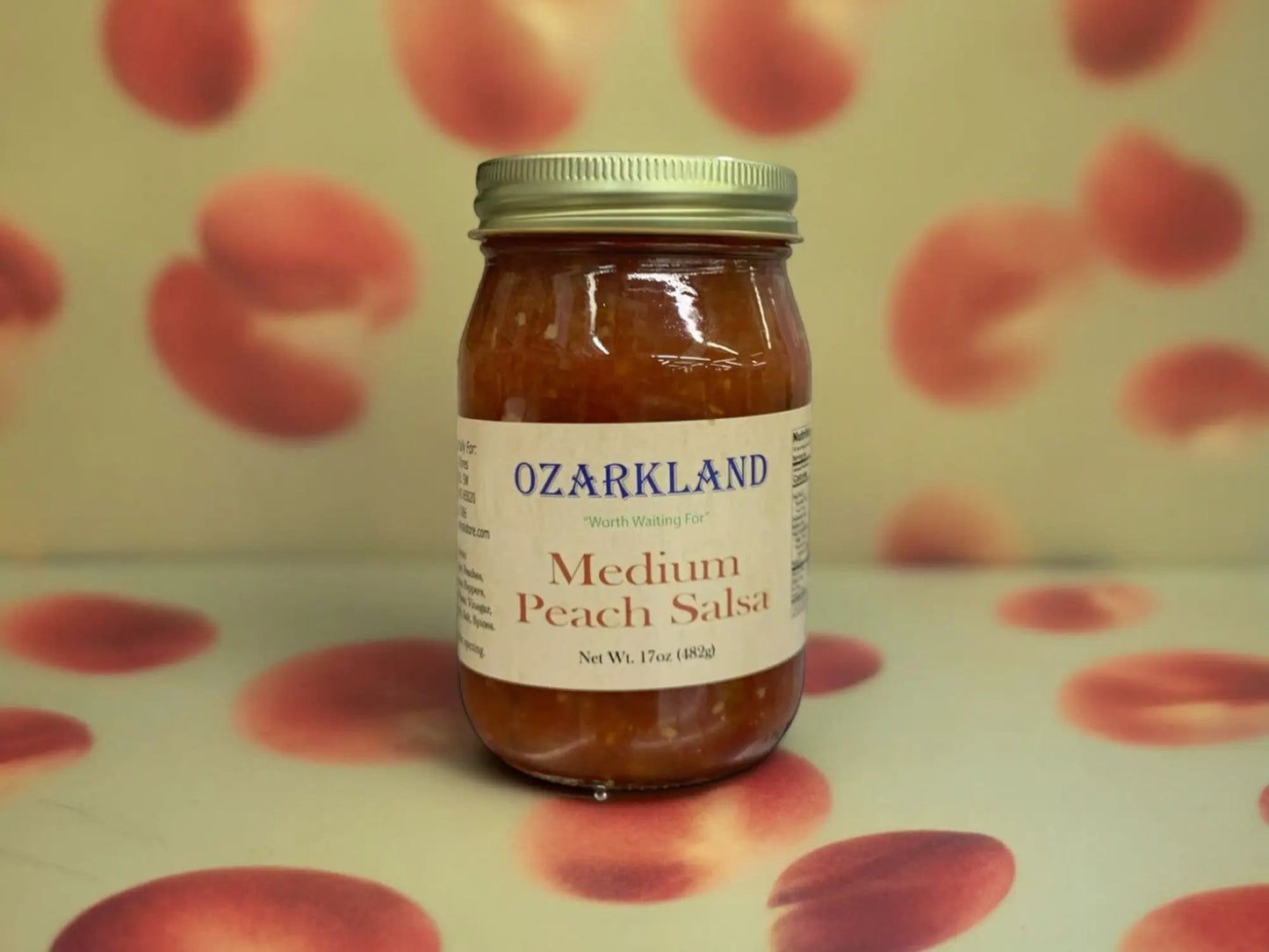 Ozarkland Medium Peach Salsa - Food, Beverages & Tobacco Salsa