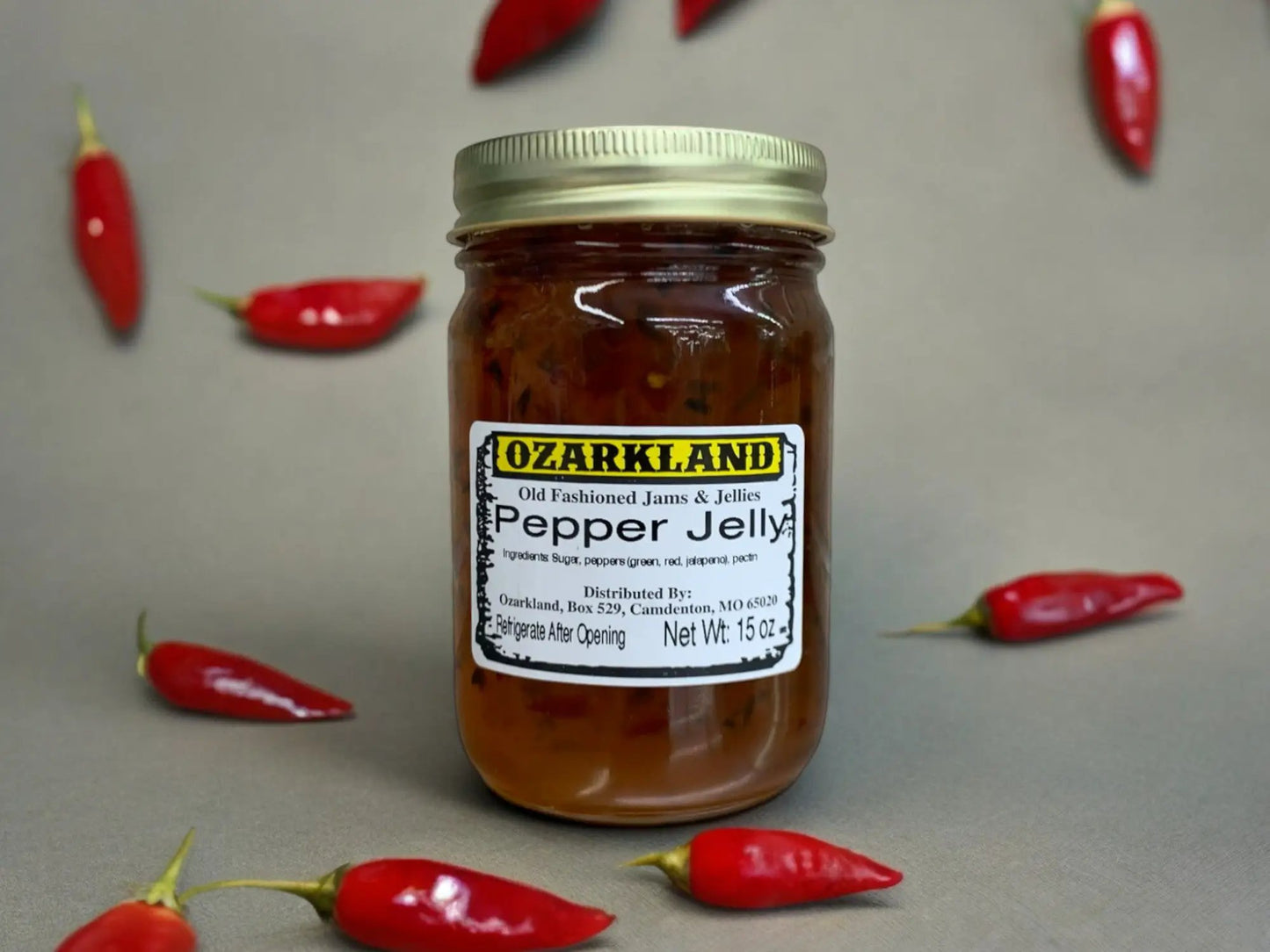 Ozarkland Jalapeno Jelly - Jams & Jellies Jelly