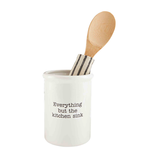 Mud Pie Utensil Holder and Towel Set