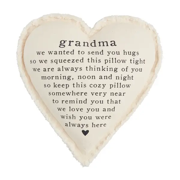 Mud Pie Mud Pie Heart Pillow - Kitchen & Dining Kitchen Accessories