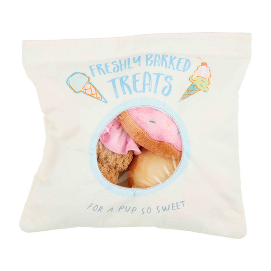 Mud Pie Fresh Treats Dog Toy Set