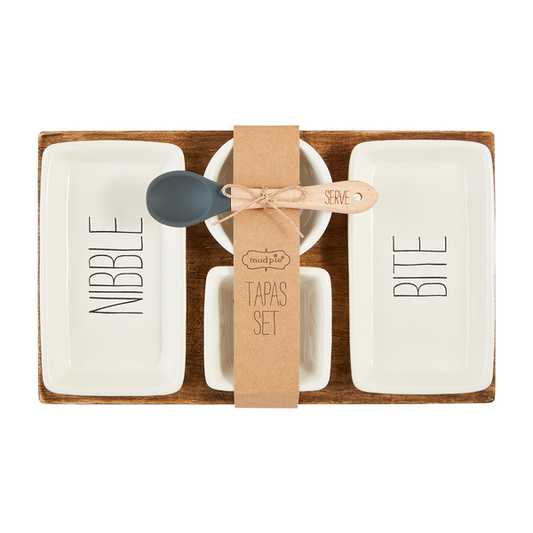 Mud Pie Tidbit Tapas Serving Set