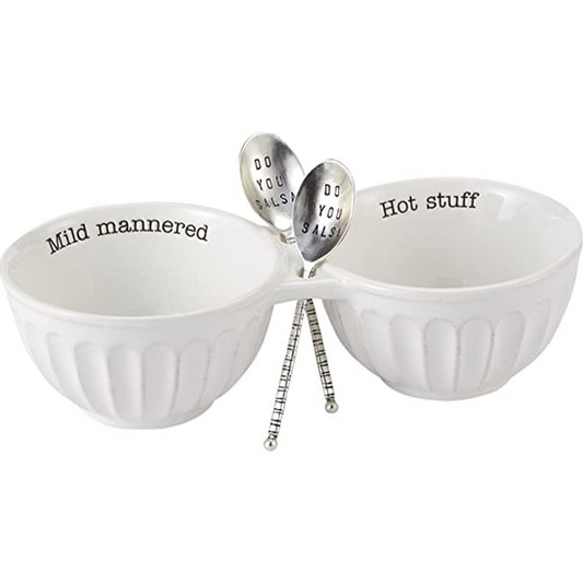 Mud Pie Salsa Double Dip Set