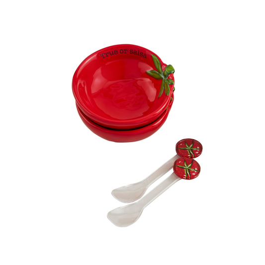 Mud Pie Tidbit Plate Set