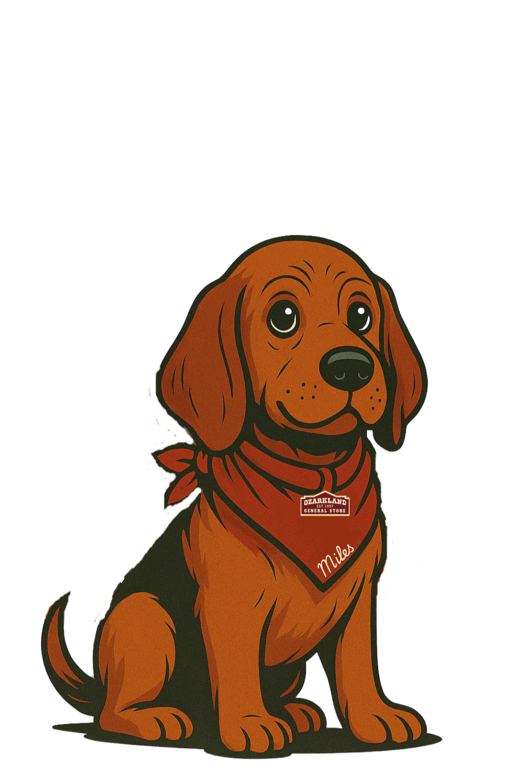 Meet Miles the Mascot of Ozarkland General Store