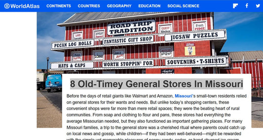 Ozarkland General Store Named One of the Must-See Old-Timey General Stores in Missouri