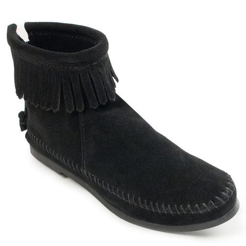 Back Zip Hardsole Boot