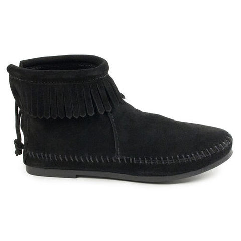 Back Zip Hardsole Boot