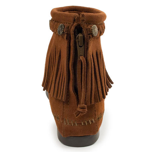 Minnetonka High Top Back Zip  182 Boots