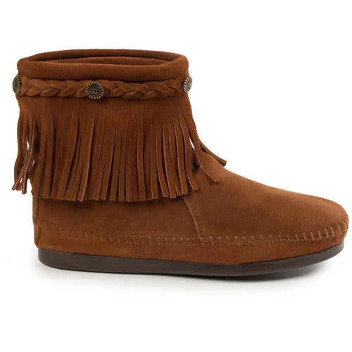 Minnetonka High Top Back Zip  182 Boots