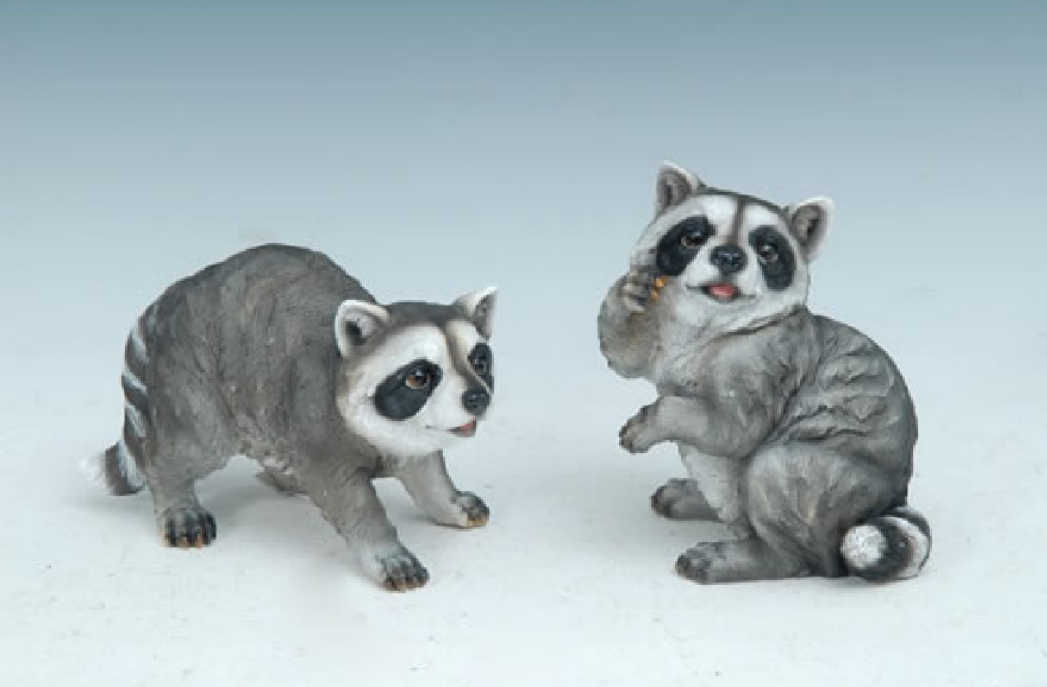 Resin Figurine Racoon