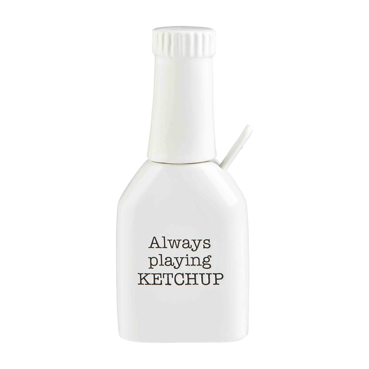 Mud Pie Condiments Holder Set