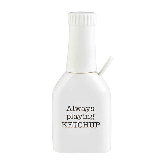 Mud Pie Condiments Holder Set