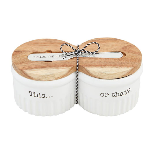 Mud Pie This Or That Tidbit Set