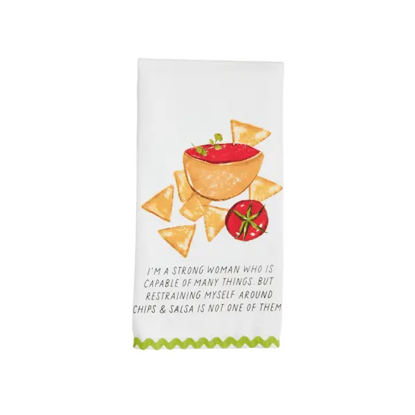 Mud Pie CHIPS & SALSA TRIM TOWEL - Kitchen & Dining Kitchen Accessories