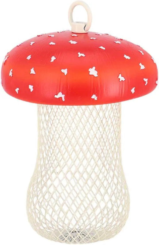 ESSCHERT DESIGN USA PARASOL MUSHROOM BIRD FEEDER - Decor HOME DECOR