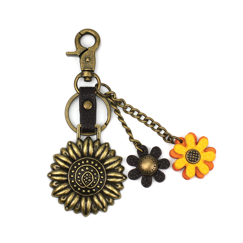 Chala Metal Charming Keychain - Sunflower bag