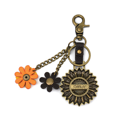 Chala Metal Charming Keychain - Sunflower bag