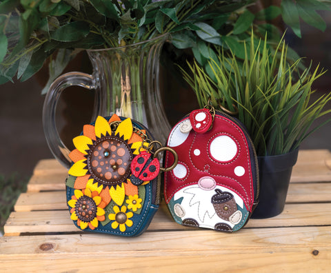 Chala Mini Coin Purse Keychain - Sunflower bag