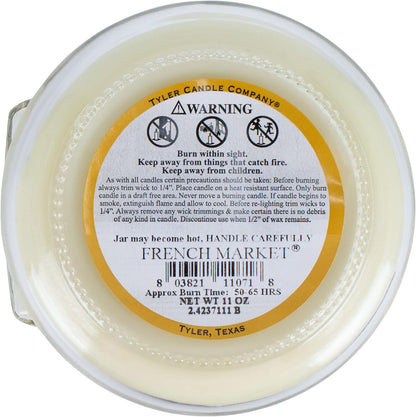 French Market Scented Jar Candle