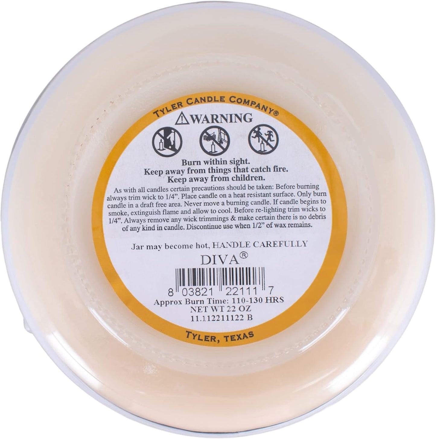 Diva Scented Jar Candle