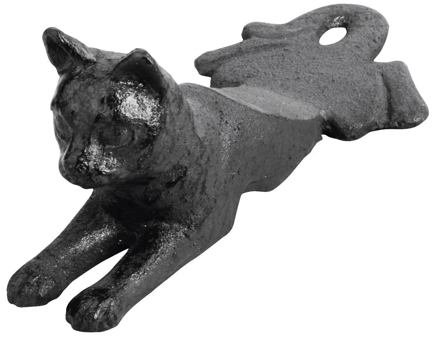 ESSCHERT DESIGN USA CAT DOOR WEDGE CAST IRON - Decor HOME DECOR