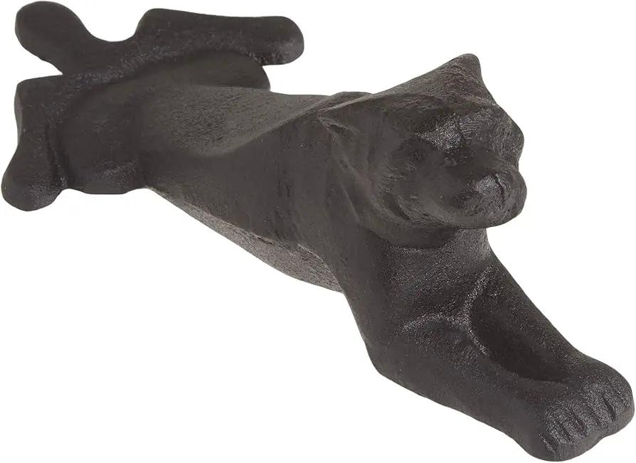 ESSCHERT DESIGN USA DOG DOOR WEDGE CAST IRON - Decor HOME DECOR