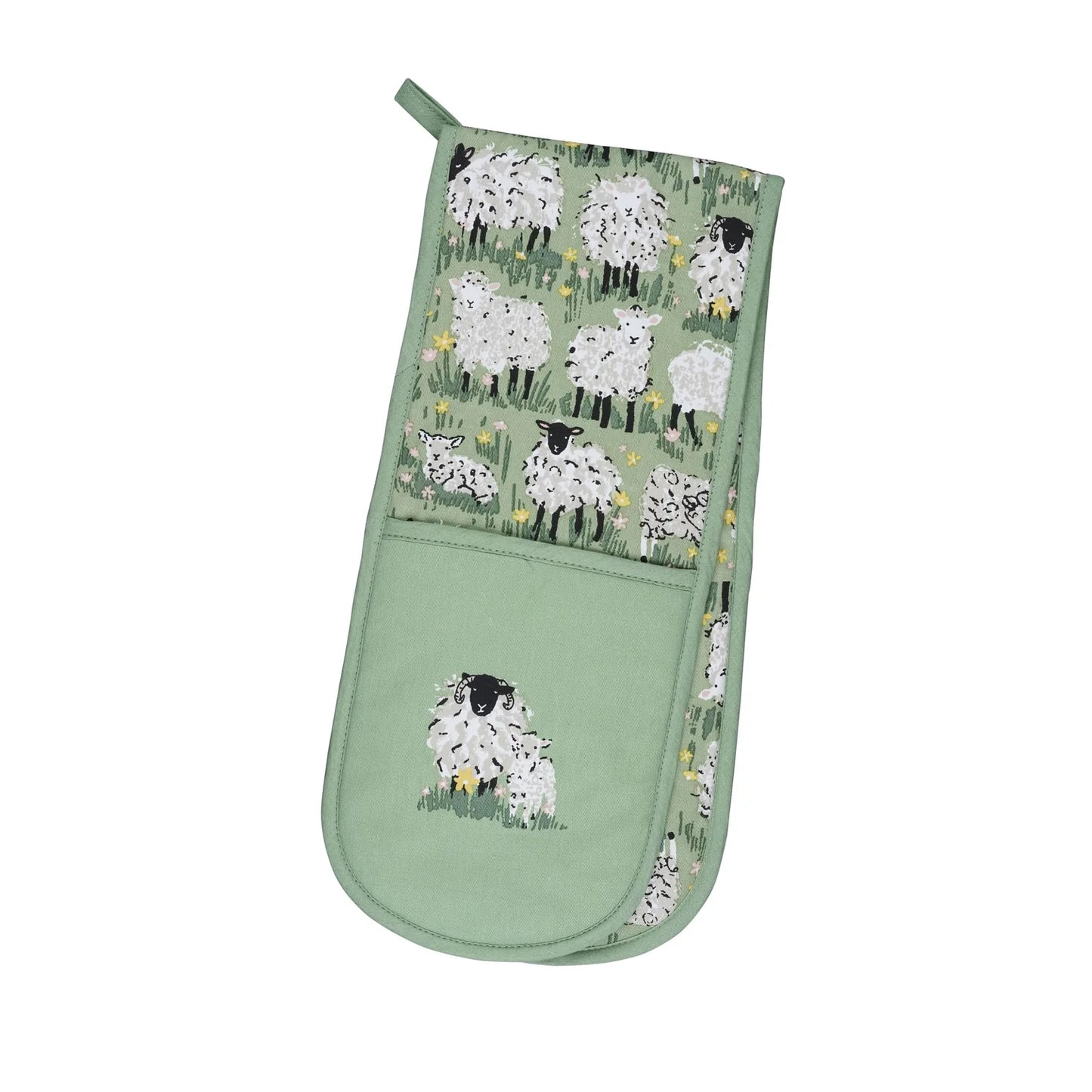 Woolly Sheep Dbl Oven Glove