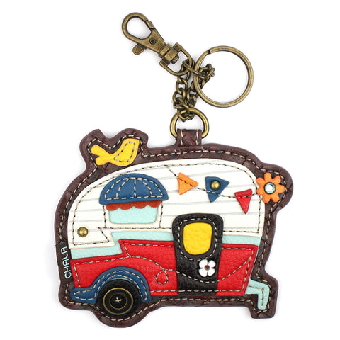 Chala Key Fob/Coin Purse - Camper bag