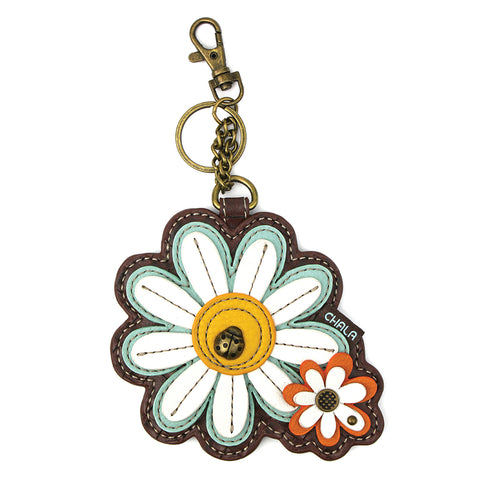 Chala Key Fob/Coin Purse - Daisy bag