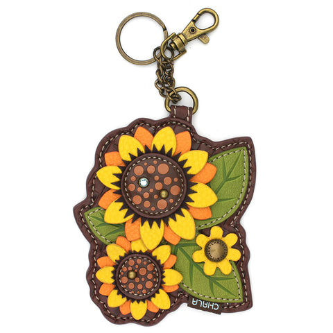 Chala Key Fob/Coin Purse - Sunflower Group bag