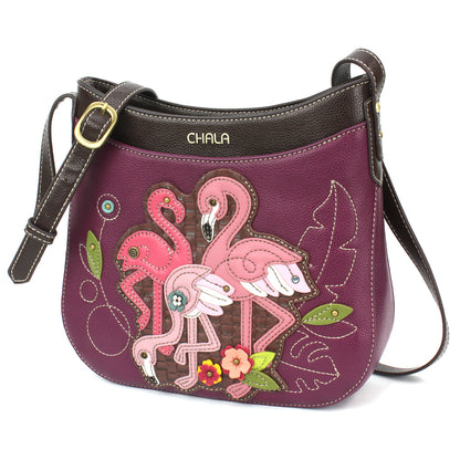 Chala Crescent Crossbody - Flamingo Group bag