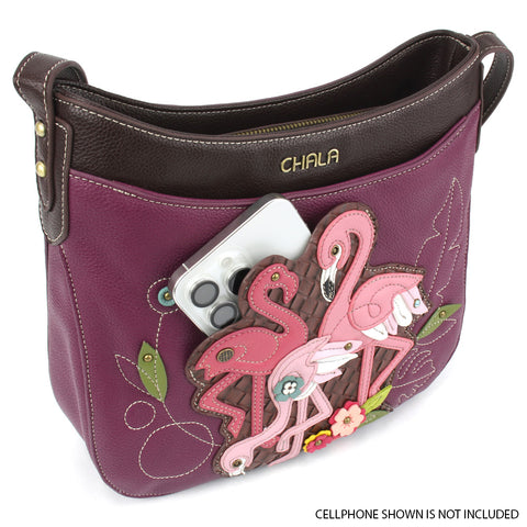 Chala Crescent Crossbody - Flamingo Group bag