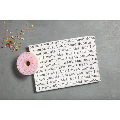 Mud Pie DONUT SPONGE & TOWEL SET - Kitchen Towels Kitchen Accessories